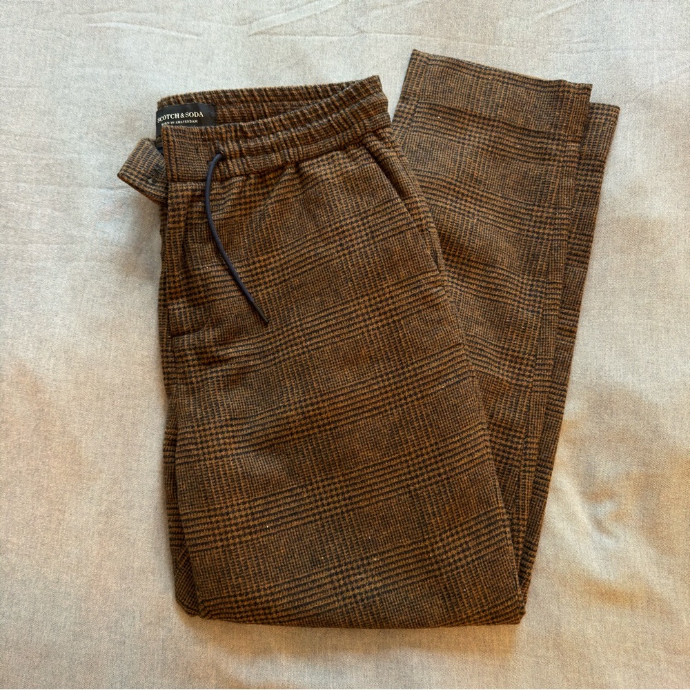 Scotch & Soda Tapered Jogger Wool Pants